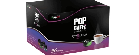 96 capsule POP Caf compatibili con sistemi Nescaf / Dolce Gusto
